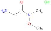 2-Amino-N-methoxy-N-methylacetamide hydrochloride