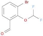 3-Bromo-2-(difluoromethoxy)benzaldehyde