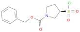 benzyl (3R)-3-(chlorosulfonyl)pyrrolidine-1-carboxylate