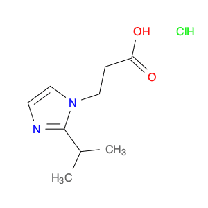 3-[2-(propan-2-yl)-1H-imidazol-1-yl]propanoic acid hydrochloride