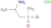 1-Methanesulfonylpropan-2-amine hydrochloride