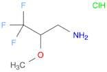 3,3,3-Trifluoro-2-methoxypropan-1-amine hydrochloride