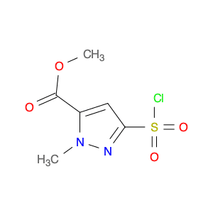 Methyl 3-(chlorosulfonyl)-1-methyl-1H-pyrazole-5-carboxylate
