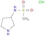 N-(pyrrolidin-3-yl)methanesulfonamide hydrochloride