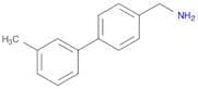 [4-(3-methylphenyl)phenyl]methanamine