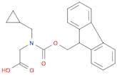 2-[(Cyclopropylmethyl)[(9H-fluoren-9-ylmethoxy)carbonyl]amino]acetic acid