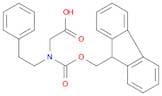 N-[(9H-Fluoren-9-ylmethoxy)carbonyl]-N-(2-phenylethyl)glycine