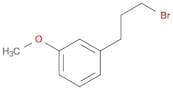 Benzene, 1-​(3-​bromopropyl)​-​3-​methoxy-