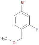 4-Bromo-2-fluoro-1-(methoxymethyl)benzene