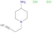 1-(But-3-yn-1-yl)piperidin-4-amine dihydrochloride