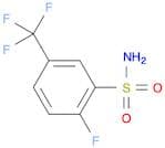 2-Fluoro-5-(trifluoromethyl)benzene-1-sulfonamide
