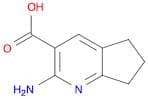 2-amino-5H,6H,7H-cyclopenta[b]pyridine-3-carboxylic acid