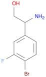 2-Amino-2-(4-bromo-3-fluorophenyl)ethan-1-ol