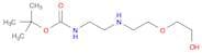 tert-butyl N-(2-{[2-(2-hydroxyethoxy)ethyl]amino}ethyl)carbamate
