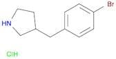 3-[(4-Bromophenyl)methyl]pyrrolidine hydrochloride