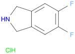 5,6-difluoro-2,3-dihydro-1H-isoindole hydrochloride