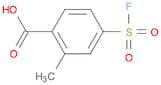4-(Fluorosulfonyl)-2-methylbenzoic acid