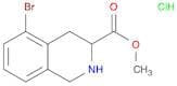 5-Bromo-1,2,3,4-tetrahydroisoquinoline-3-carboxylic acid methyl ester hcl