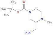 tert-Butyl 3-(aminomethyl)-4-methylpiperazine-1-carboxylate