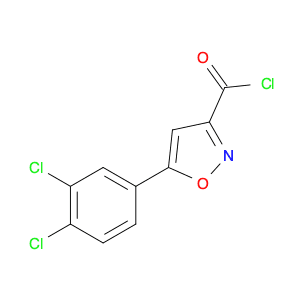 5-(3,4-Dichlorophenyl)isoxazole-3-carbonyl chloride