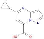 5-Cyclopropylpyrazolo[1,5-a]pyrimidine-7-carboxylic acid
