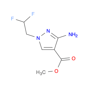 Methyl 3-amino-1-(2,2-difluoroethyl)-1H-pyrazole-4-carboxylate