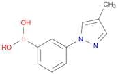 (3-(4-Methyl-1H-pyrazol-1-yl)phenyl)boronic acid