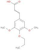 3-(3,5-dimethoxy-4-propoxyphenyl)prop-2-enoic acid