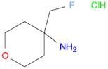 4-(fluoromethyl)oxan-4-amine hydrochloride