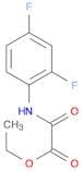 ACETIC ACID, 2-[(2,4-DIFLUOROPHENYL)AMINO]-2-OXO-, ETHYL ESTER