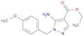1H-Pyrazole-4-carboxylic acid, 5-amino-1-[(4-methoxyphenyl)methyl]-,ethyl ester