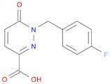 1-(4-Fluorobenzyl)-6-oxo-1,6-dihydropyridazine-3-carboxylic acid