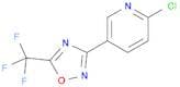 2-CHLORO-5-[5-(TRIFLUOROMETHYL)-1,2,4-OXADIAZOL-3-YL]PYRIDINE