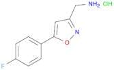 ([5-(4-FLUOROPHENYL)ISOXAZOL-3-YL]METHYL)AMINE HYDROCHLORIDE