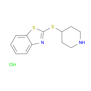 2-(Piperidin-4-ylthio)benzo[d]thiazole hydrochloride