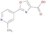 2-(2-Methyl-4-pyridinyl)-4-oxazolecarboxylic acid