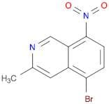 5-bromo-3-methyl-8-nitroisoquinoline