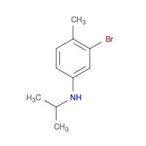 3-Bromo-4-methyl-N-(propan-2-yl)aniline