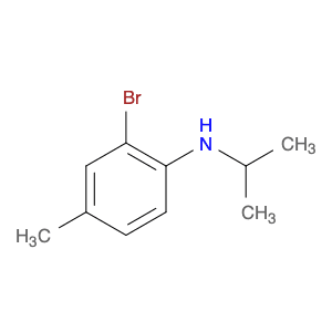 2-bromo-4-methyl-N-(propan-2-yl)aniline