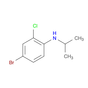 4-bromo-2-chloro-N-(propan-2-yl)aniline