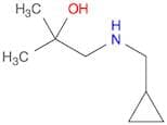 1-[(Cyclopropylmethyl)amino]-2-methylpropan-2-ol