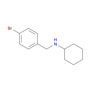 N-[(4-Bromophenyl)methyl]cyclohexanamine