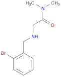 2-{[(2-bromophenyl)methyl]amino}-N,N-dimethylacetamide