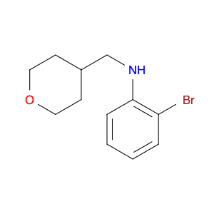 2-BROMO-N-(OXAN-4-YLMETHYL)ANILINE