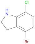 4-Bromo-7-chloro-2,3-dihydro-1H-indole