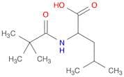 2-(2,2-Dimethylpropanamido)-4-methylpentanoic acid