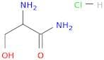 Propanamide, 2-amino-3-hydroxy-, monohydrochloride