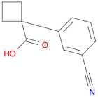1-(3-cyanophenyl)cyclobutane-1-carboxylic acid