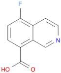 5-Fluoroisoquinoline-8-carboxylic acid