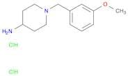 1-[(3-METHOXYPHENYL)METHYL]PIPERIDIN-4-AMINE DIHYDROCHLORIDE